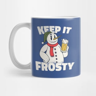 Keep It Frosty | Funny Christmas Beer Mug